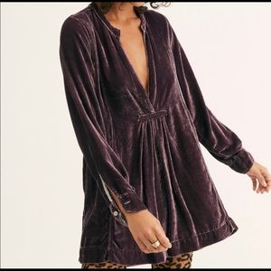 Free People Jacey Velvet Mini